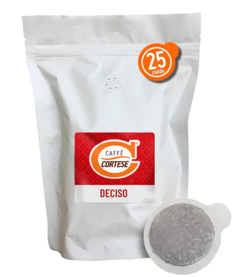 Caffè Cortese Espresso Deciso ESE Pads ohne Einzelverpackung