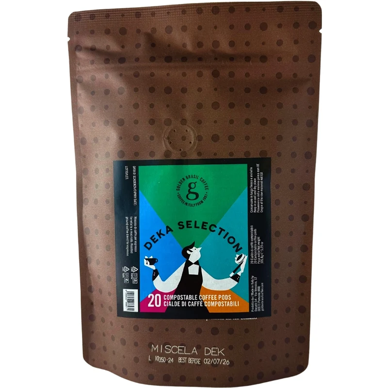 Golden Brasil Decaffeinato unverpackte ESE Pads