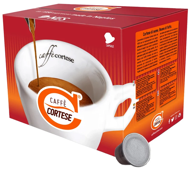 Caffè Cortese Nespresso®-kompatible Kapseln Deciso (Forte)