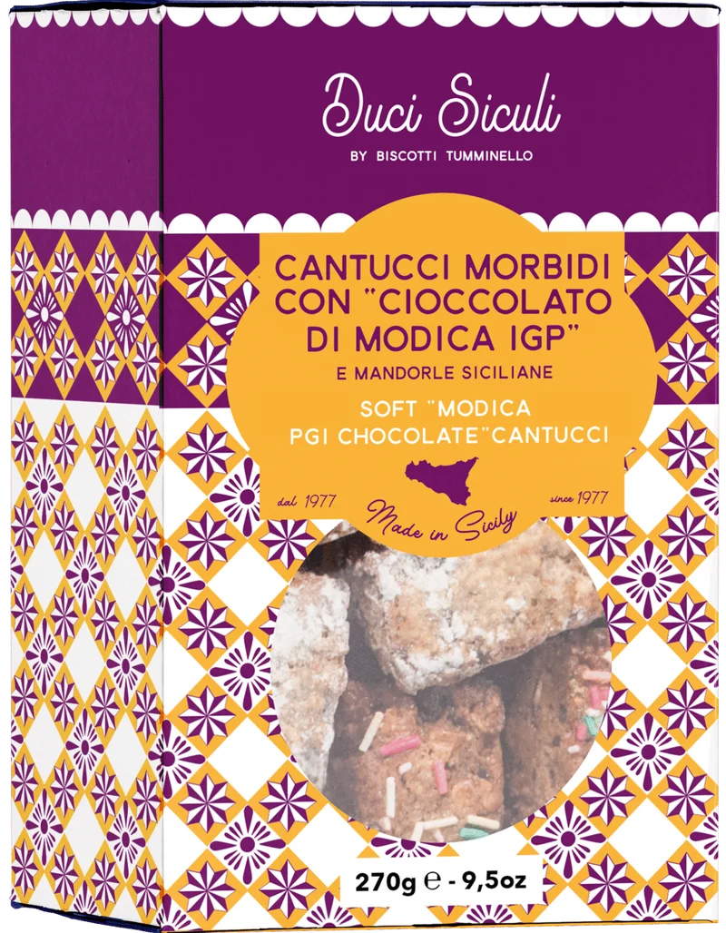 Tumminello weiche Cantucci mit Schokolade