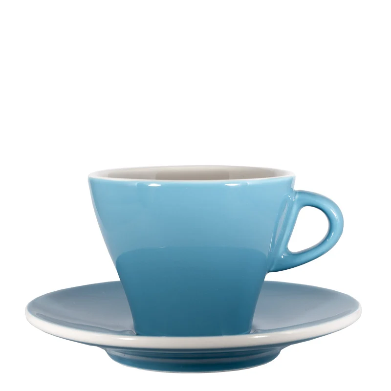 Cappuccinotasse Gardenia - Azurblau