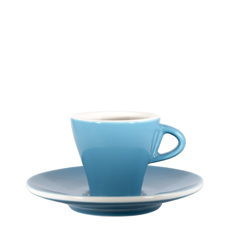 Espressotasse Gardenia - Azurblau