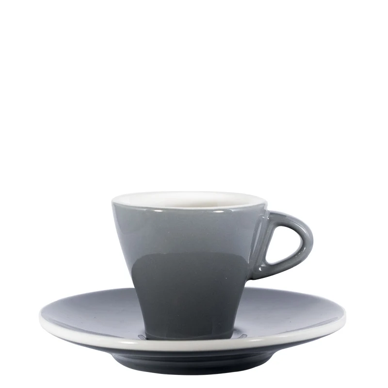 Espressotasse Gardenia - Quarzgrau