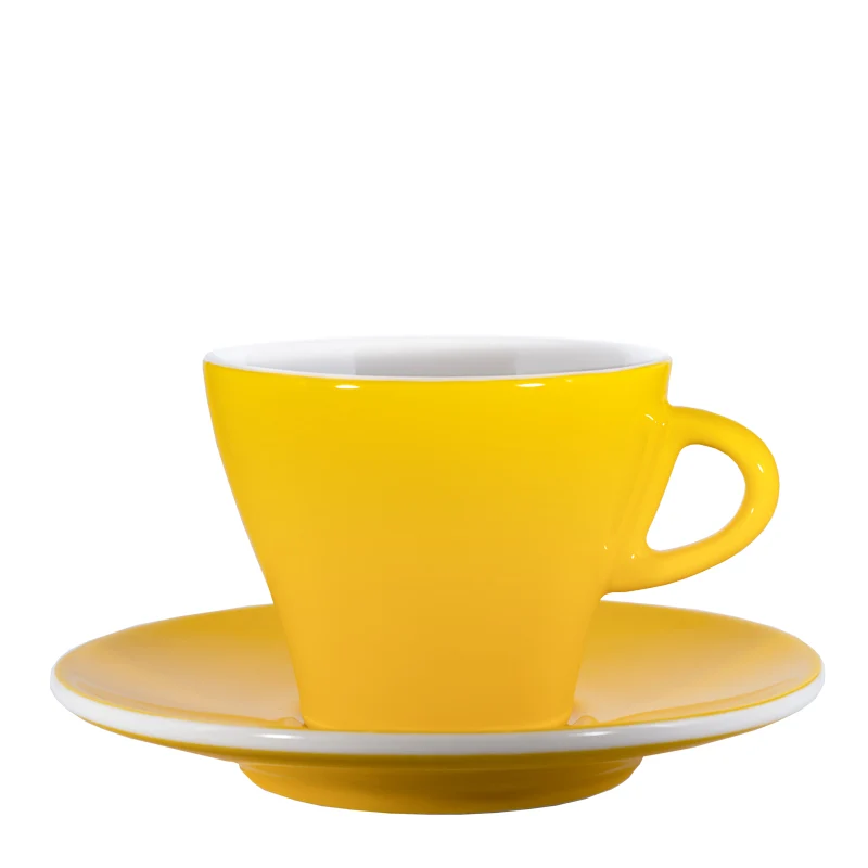 Cappuccinotasse Gardenia - Gelb