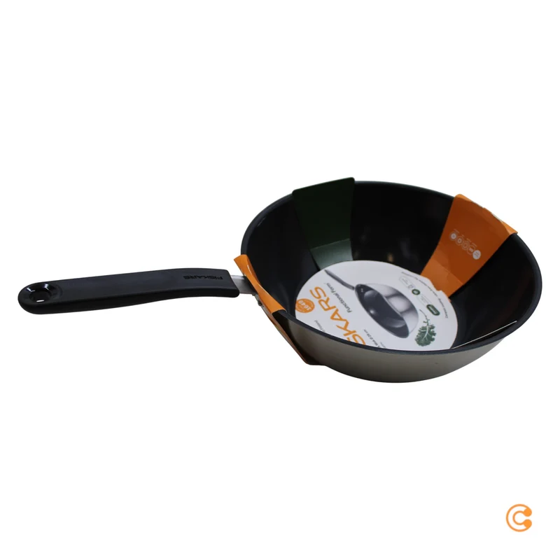 B-Ware FF Wok Pfanne Bratpfanne Antihaftbeschichtung 28 cm Induktion Kochen Kochtopf